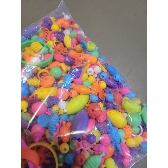 Huge Lot Pop Beads Snap Plastic Jewelry Making for Kids - Picture 5 of 14